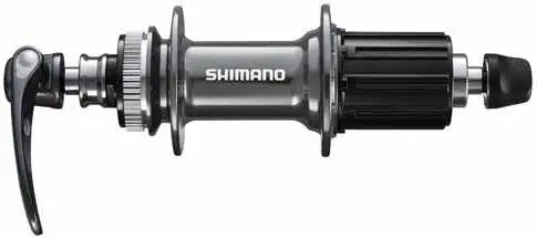 Baknav Shimano FH-CX75 skivbroms CL 28H 135 mm grå