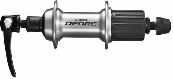 Baknav Shimano Deore FH-T610 36H 135 mm silver