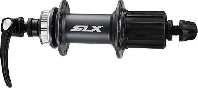 Baknav Shimano SLX FH-M675 skivbroms CL 32H 135 mm svart
