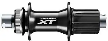 Baknav Shimano XT FH-M788 skivbroms CL 32H 142 mm svart