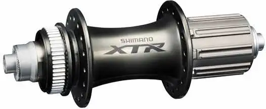 Baknav Shimano XTR FH-M9000 skivbroms CL 32H 135 mm svart