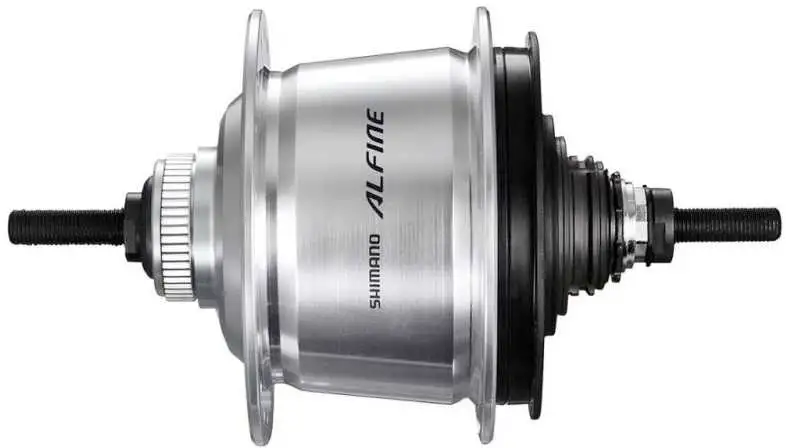 Baknav Shimano Alfine 8 SG-S7000 skivbroms CL 32H 135 mm silver