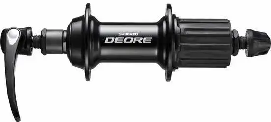 Baknav Shimano Deore FH-T610 36H 135 mm svart