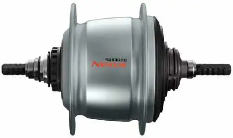 Baknav Shimano Nexus 8 SG-C6010-R rullbroms 36H 132 mm silver