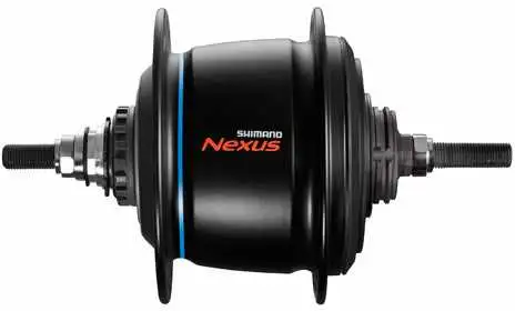 Baknav Shimano Nexus 8 STePS SG-C6060-R rullbroms 36H 135 mm svart