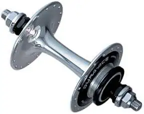 Baknav Shimano Dura-Ace Track FH-7600 36H 120 mm fixed silver