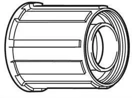 Body Shimano FH-Rm40 7-delad