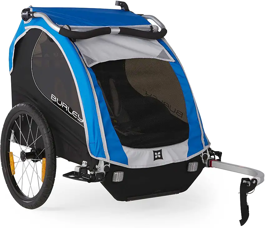 Cykelvagn Burley Encore 2 barn blå