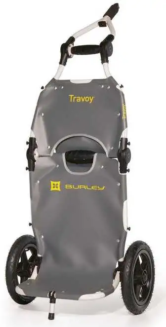 Transportvagn Burley Travoy grå