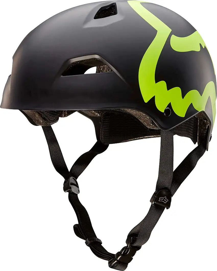Cykelhjälm Fox Flight Eyecon matt svart/hi-vis gul