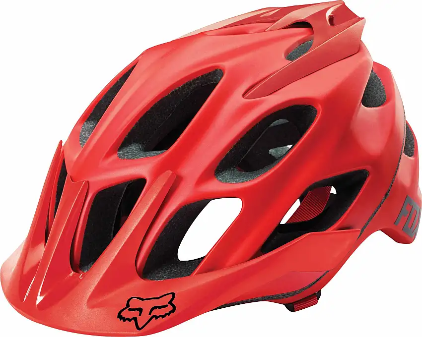 Cykelhjälm Fox Flux Solids röd