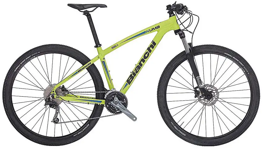 Bianchi Kuma 29.1 Deore/Alivio 3 x 9 matt Mamba/blå