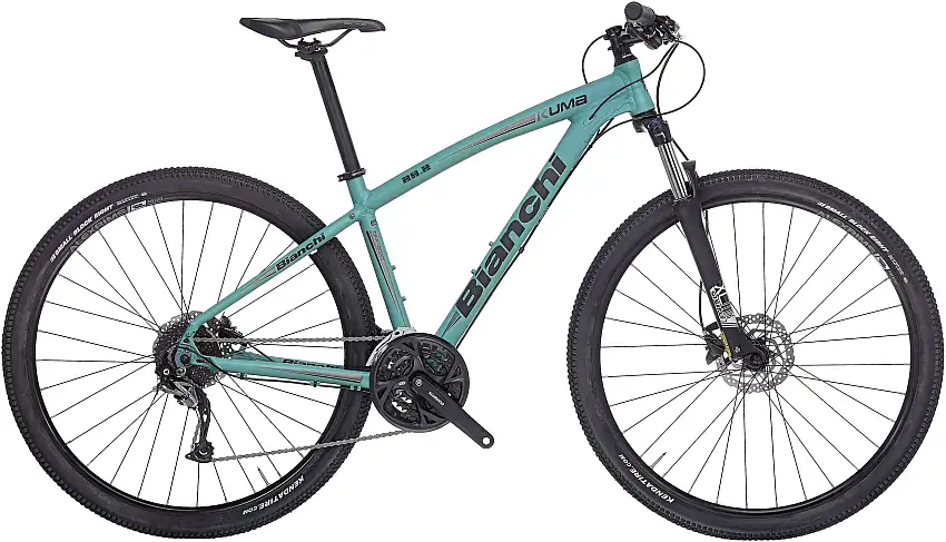 Bianchi Kuma 29.2 Alivio/Altus 3 x 9 matt Celeste