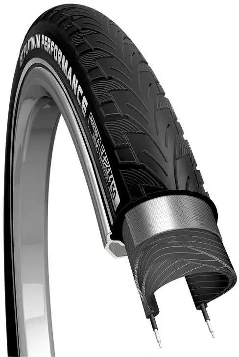 Cykeldäck CST Platinum Performance 40-622 (28 x 1.50") svart/reflex
