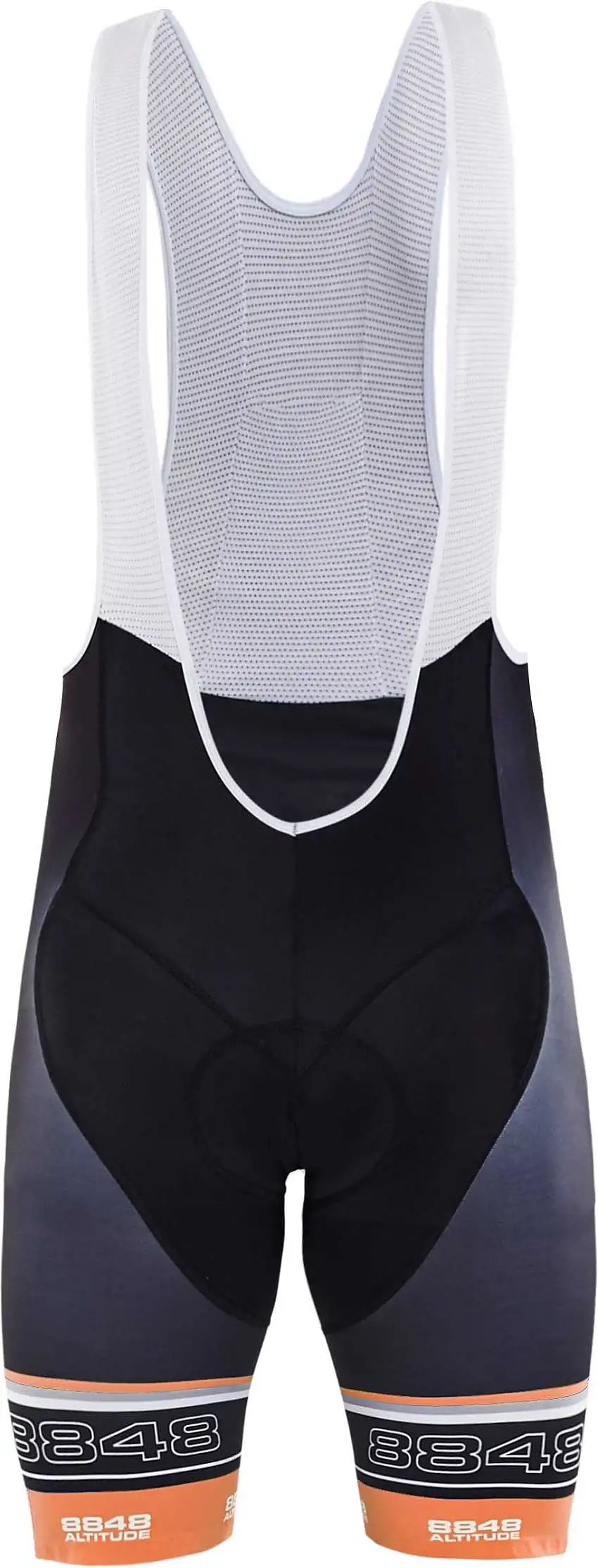 Bib Shorts 8848 Altitude Compostella 2.0 Bike svart/neonorange