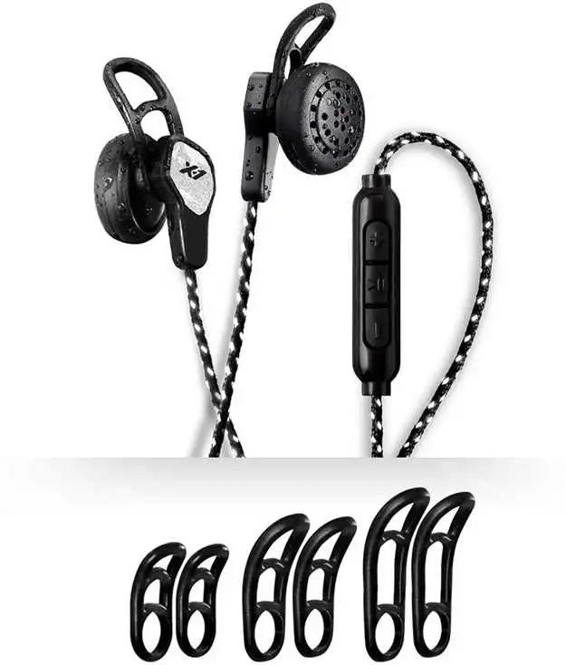 Hörlurar X-1 Momentum Earbud svart