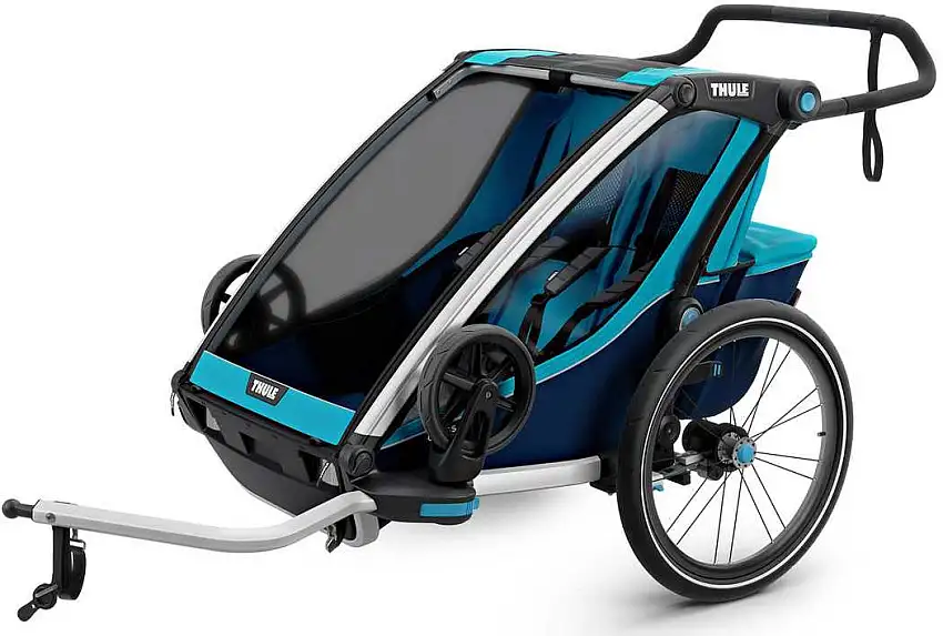 Cykelvagn Thule Chariot Cross 2 barn blå