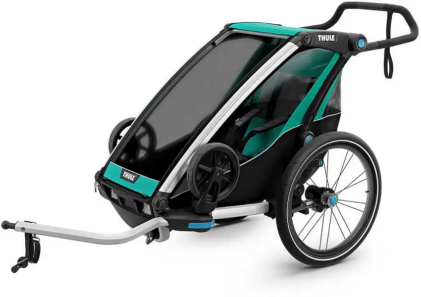 Cykelvagn Thule Chariot Lite 1 barn grön