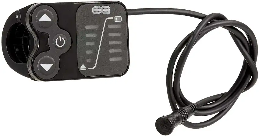 Display Egoing LED med USB-port inkl. hållare med 850 mm kabel