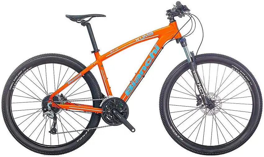 BIANCHI KUMA 27.2 ORANGE SVART (53CM)