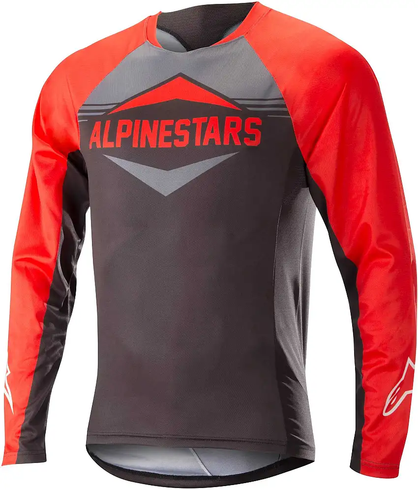 Tröja Alpinestars Mesa LS röd/grå