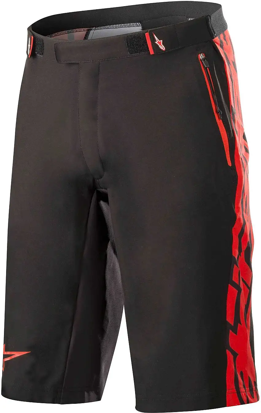 Baggy Shorts Alpinestars Mesa svart/röd