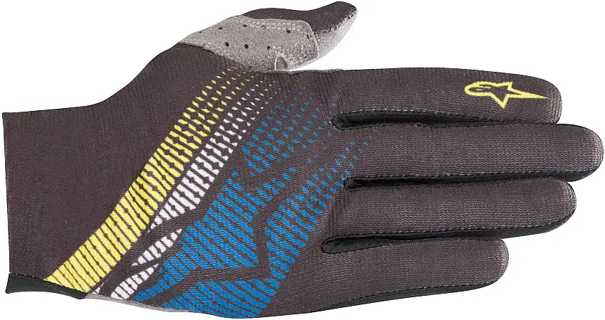 Handskar Alpinestars Predator svart/blå/gul