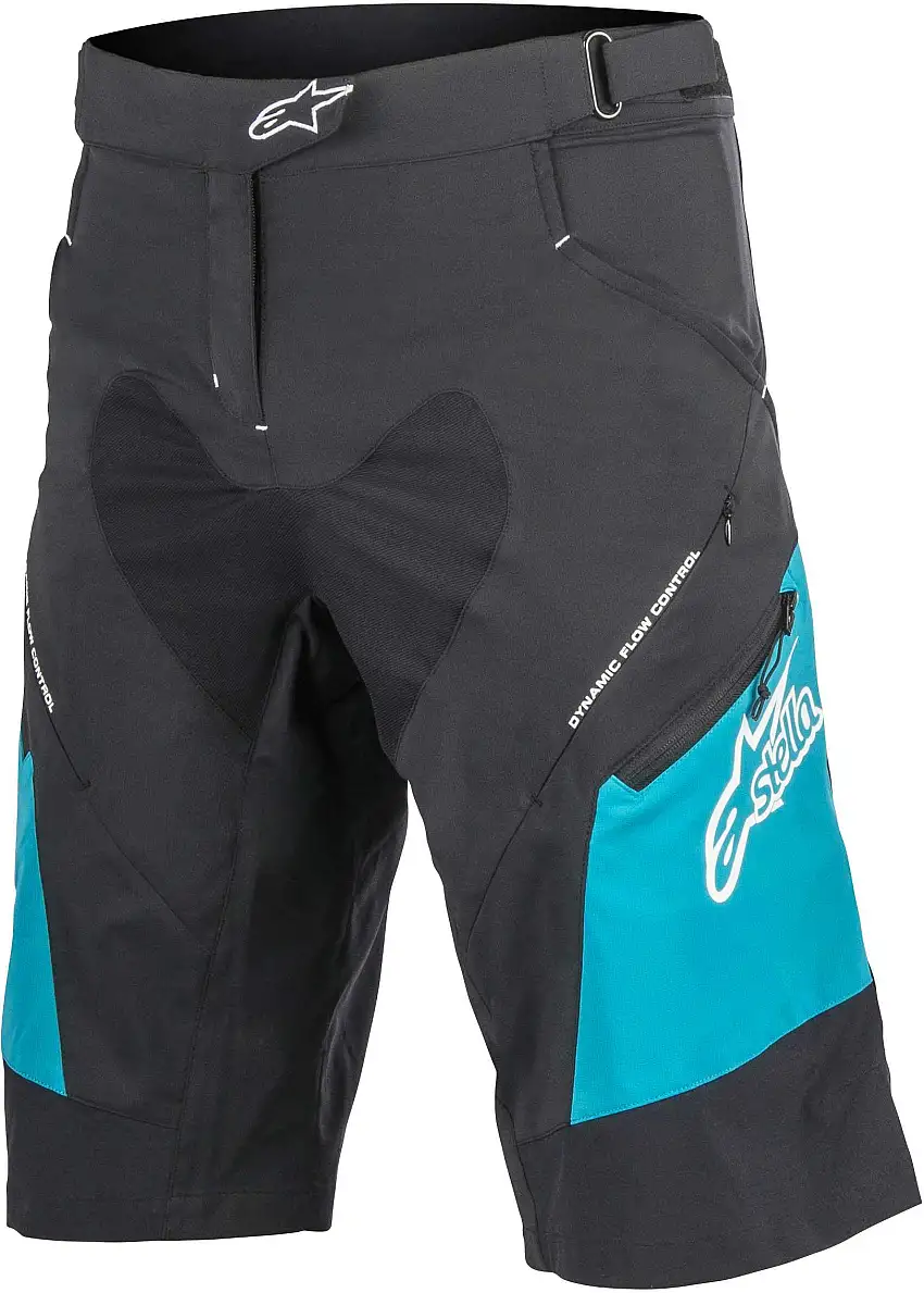 Baggy Shorts Alpinestars Stella Drop 2 dam svart/blå