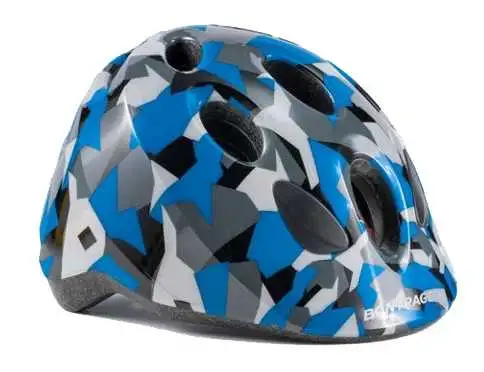 Cykelhjälm Bontrager Big Dipper MIPS blå camo