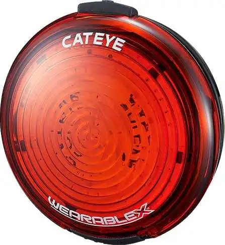 Baklampa Cateye Wearable X svart