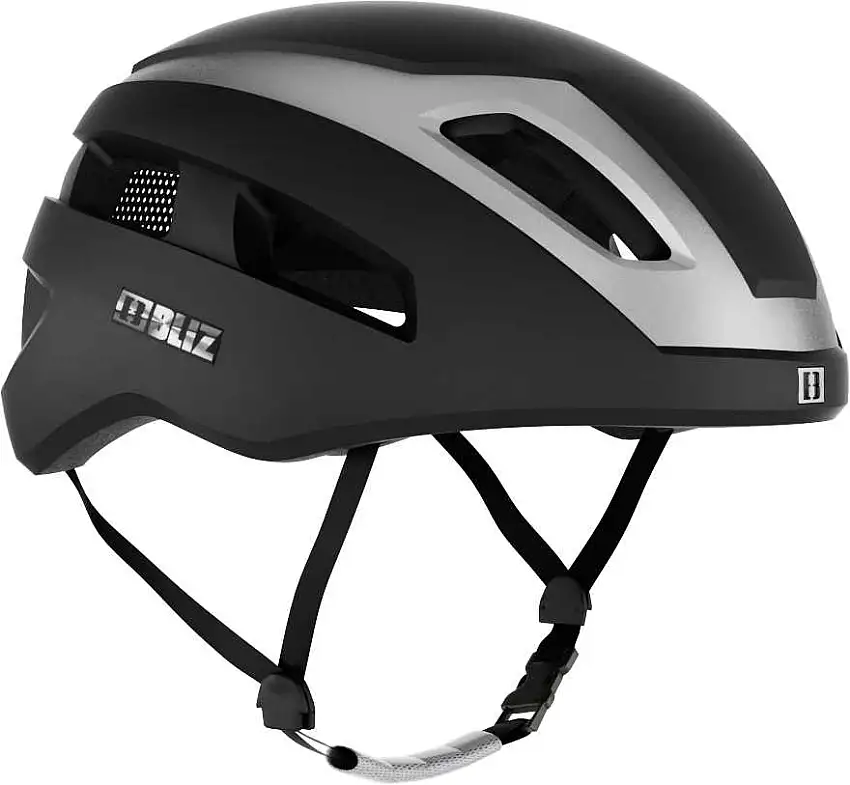 Cykelhjälm Bliz Elevate svart/grå