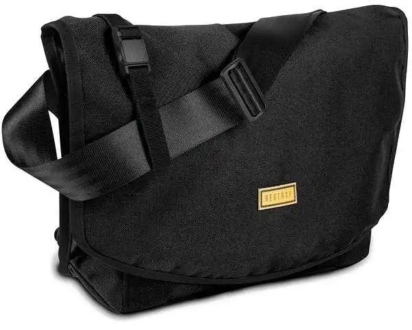 Axelväska Restrap Pack Messenger svart