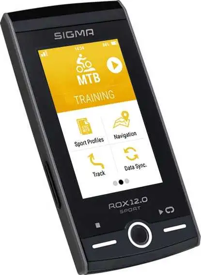Cykeldator Sigma ROX 12.0 Sport Set grå