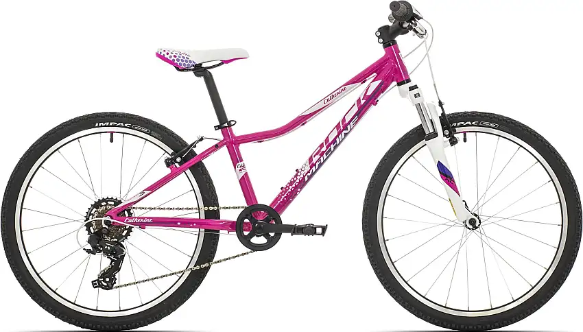 Rock Machine Catherine 20 rosa/vit/lila
