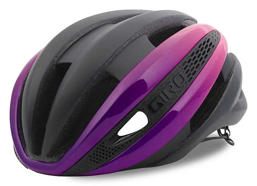 Cykelhjälm Giro Synthe MIPS svart/rosa