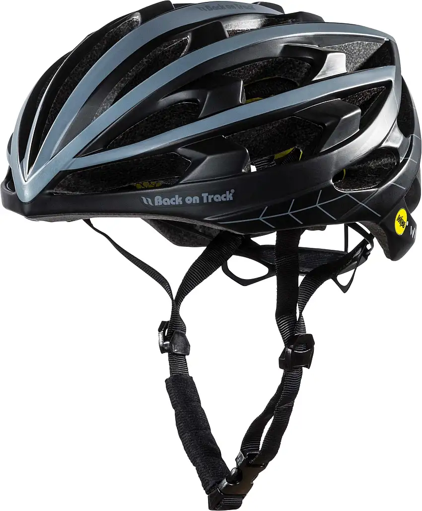 Cykelhjälm Back on Track Wings MIPS svart/grå