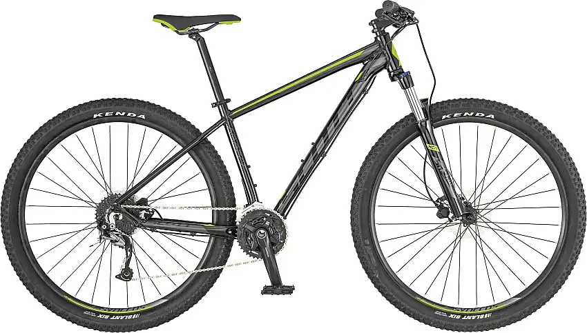 Scott Aspect 740 svart/grön