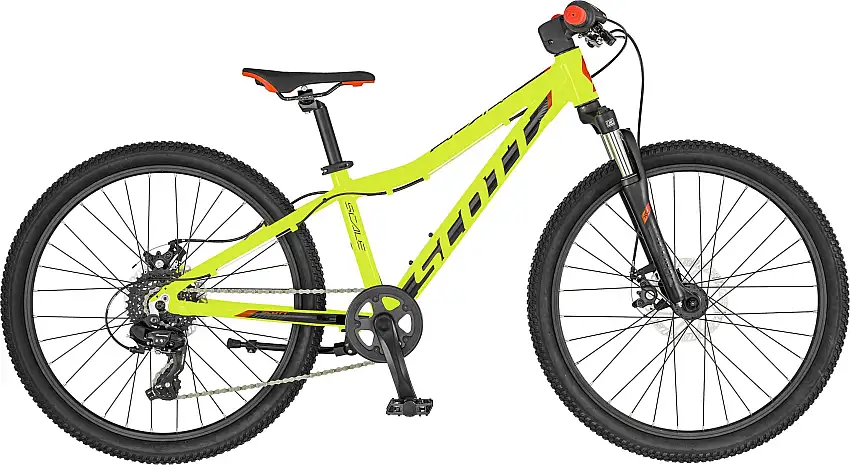 Scott Scale 24 disc gul/svart