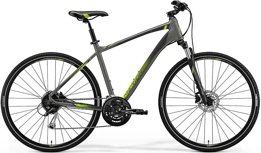 Merida Crossway 100 silver/grön