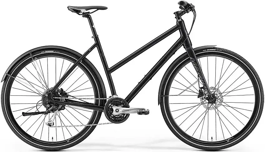 Merida Crossway Urban 100 dam svart/silver