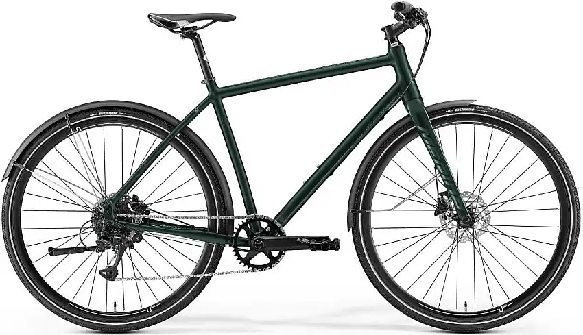 Merida Crossway Urban 300 matt grön