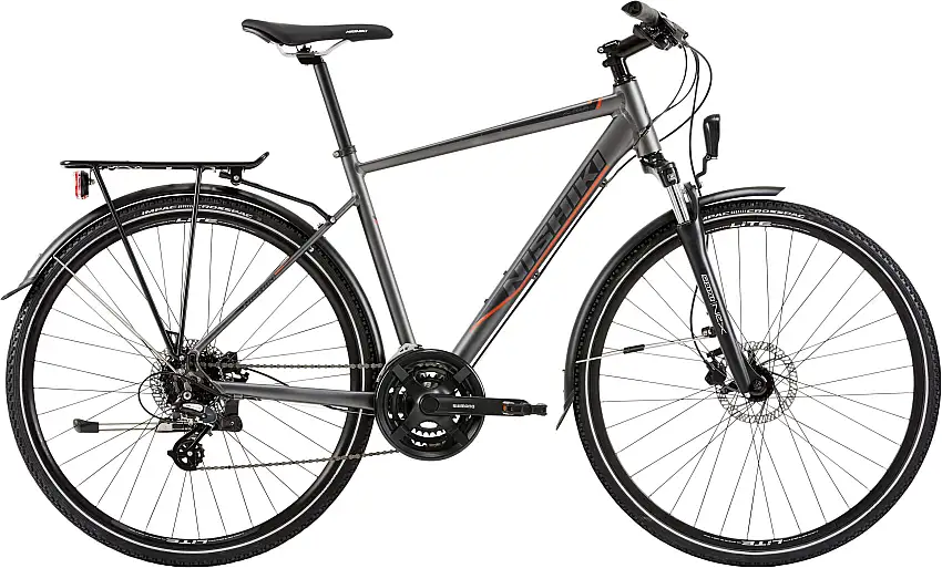 Nishiki XC Four herr mörk silver