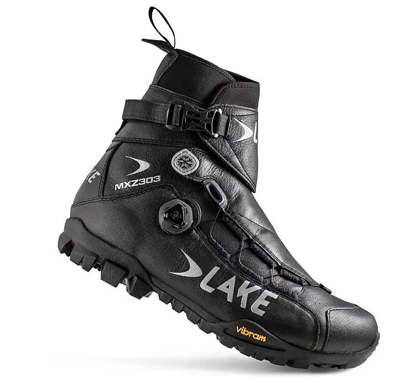 Cykelskor Lake MXZ 303 Wide Vinter svart