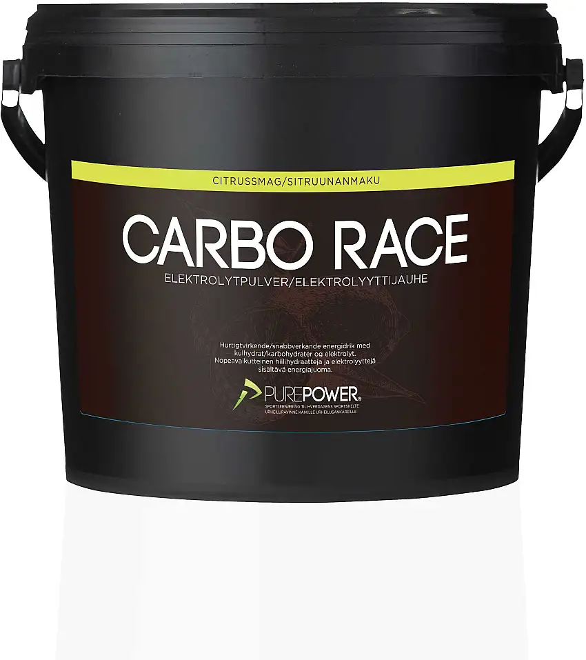 Sportdryck PurePower Carbo Race Electrolyte 3 kg Citrus