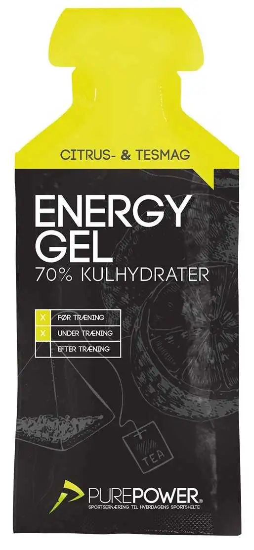 Energigel PurePower Energy Gel 40 g citron te