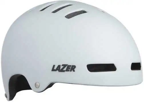 Cykelhjälm Lazer Armor +Led matt vit