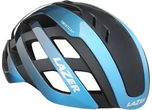 Cykelhjälm Lazer Century +Led blå/svart