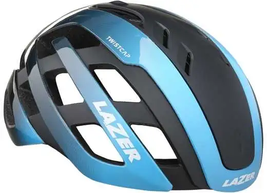 Cykelhjälm Lazer Century MIPS +Led blå/svart