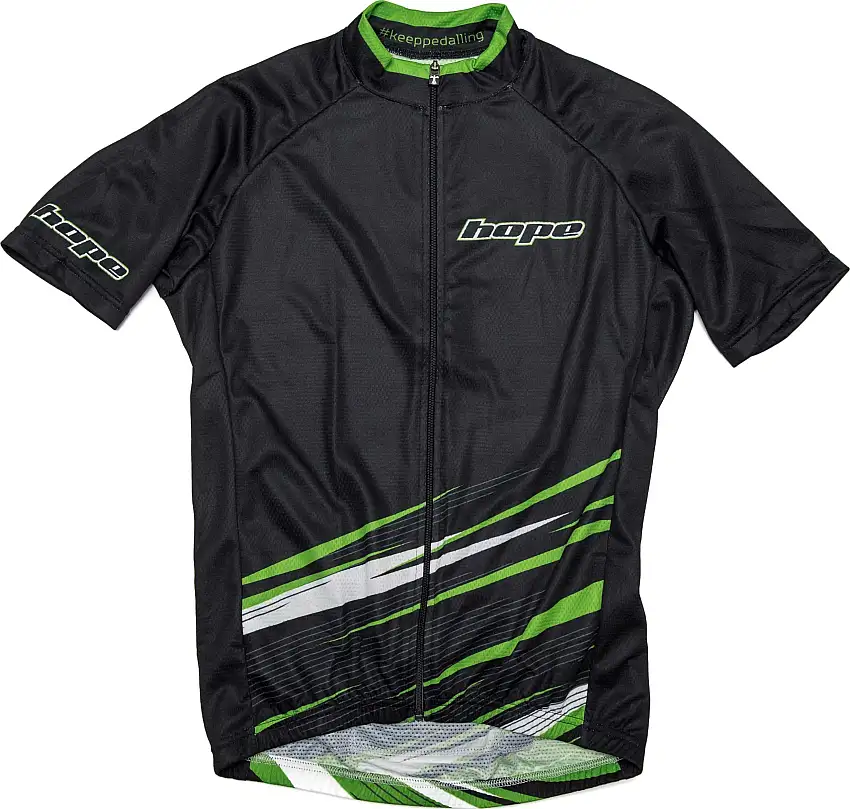 Tröja Hope Short Sleeve Road/XC svart/grön