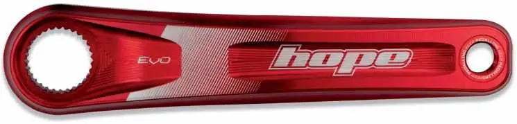 Vevarm Hope EVO vänster 175 mm röd